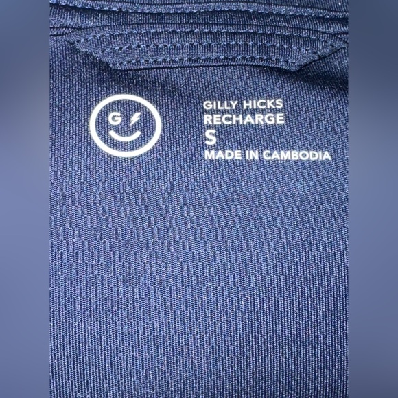 Gilly Hicks Active Recharge Blue & White Bow Sleeves Jacket NWOT - Picture 3 of 6